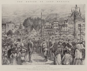 The Return of Lord Roberts by Melton Prior